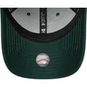 lippikset-kaareva-vihrea-saadettava-nauha-9forty-visor-script-los-angeles-dodgers-mlb-new-era