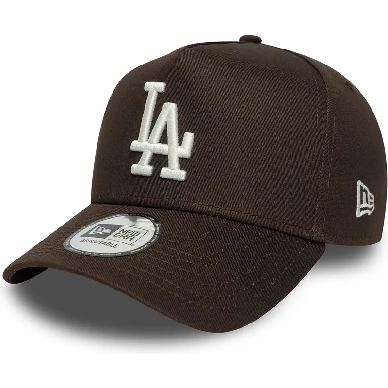 cap-kaareva-brown-snapback-9forty-e-frame-side-patch-los-angeles-dodgers-mlb-new-era