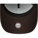 cap-kaareva-brown-snapback-9forty-e-frame-side-patch-los-angeles-dodgers-mlb-new-era