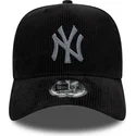 lippikset-kaareva-musta-saadettava-nauha-9forty-e-frame-cord-new-york-yankees-mlb-new-era