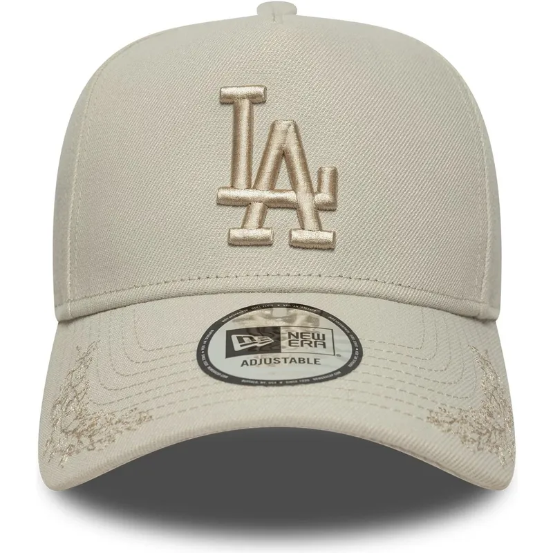 cap-kaareva-beige-snapback-9forty-e-frame-tonal-icon-los-angeles-dodgers-mlb-new-era