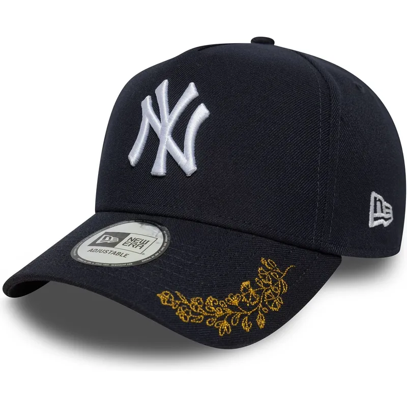 lippikset-kaareva-laivastonsininen-snapback-9forty-e-frame-tonal-icon-new-york-yankees-mlb-new-era