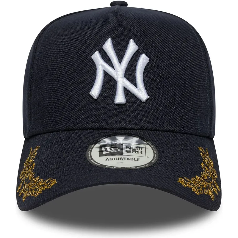 lippikset-kaareva-laivastonsininen-snapback-9forty-e-frame-tonal-icon-new-york-yankees-mlb-new-era