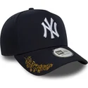 lippikset-kaareva-laivastonsininen-snapback-9forty-e-frame-tonal-icon-new-york-yankees-mlb-new-era