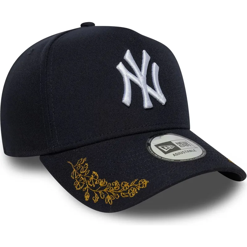 lippikset-kaareva-laivastonsininen-snapback-9forty-e-frame-tonal-icon-new-york-yankees-mlb-new-era