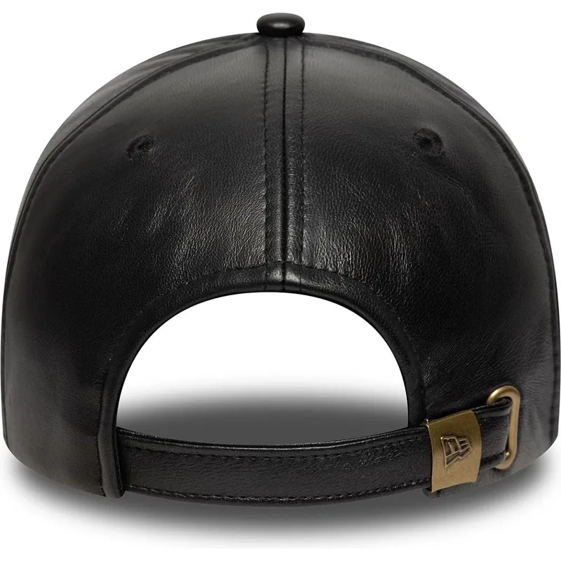 lippikset-kaareva-musta-saadettava-nauha-9forty-e-frame-img-leather-new-york-yankees-mlb-new-era