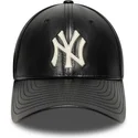 lippikset-kaareva-musta-saadettava-nauha-9forty-m-crown-img-leather-new-york-yankees-mlb-new-era