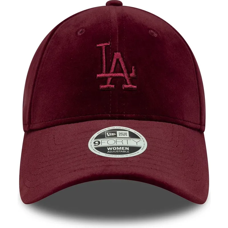 lippikset-kaareva-punainen-saadettava-nauha-9forty-velour-los-angeles-dodgers-mlb-new-era lippikset-kaareva-punainen-saadettava-nauha-9forty-velour-los-angeles-dodgers-mlb-new-era