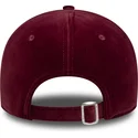 lippikset-kaareva-punainen-saadettava-nauha-9forty-velour-los-angeles-dodgers-mlb-new-era