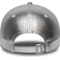 lippikset-kaareva-hopea-saadettava-nauha-plateada-9forty-metallic-new-york-yankees-mlb-new-era