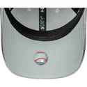 lippikset-kaareva-hopea-saadettava-nauha-plateada-9forty-metallic-new-york-yankees-mlb-new-era