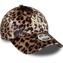 lippikset-kaareva-leopardi-saadettava-nauha-9forty-leo-velour-new-york-yankees-mlb-new-era