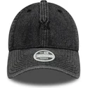 lippikset-kaareva-musta-saadettava-nauha-9twenty-denim-new-york-yankees-mlb-new-era