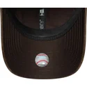 lippikset-kaareva-ruskea-saadettava-nauha-9twenty-worn-pu-new-york-yankees-mlb-new-era