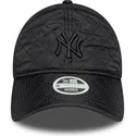 cap-kaareva-black-adjustable-strap-9twenty-padded-new-york-yankees-mlb-new-era