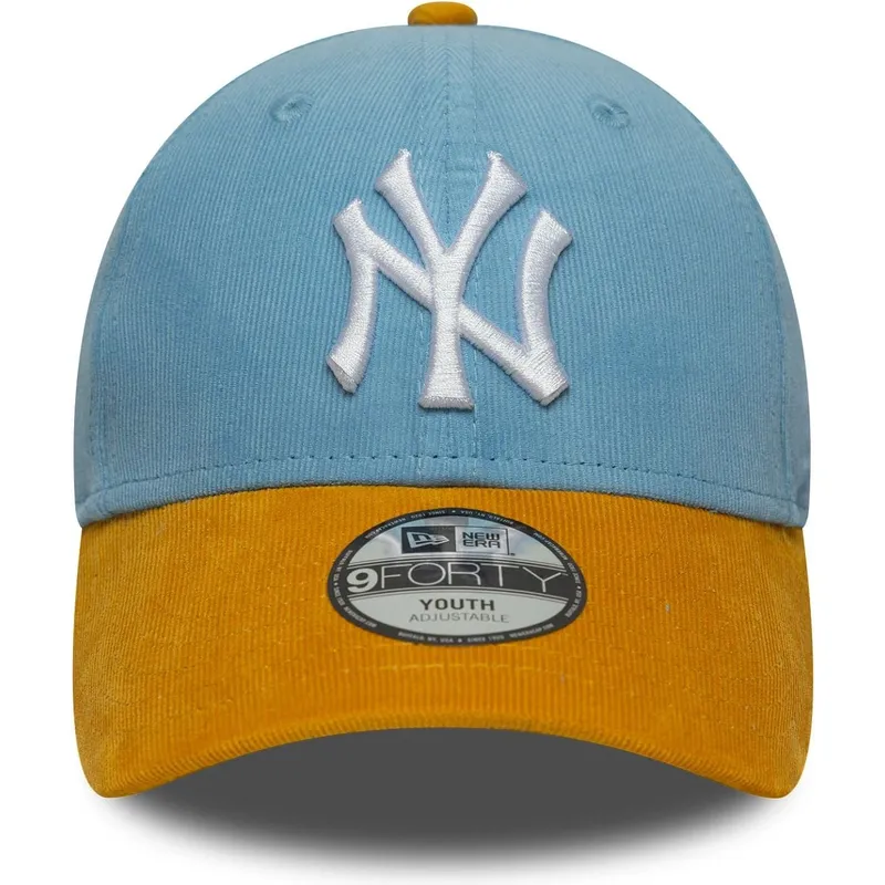 cap-kaareva-multicolor-adjustable-strap-lapsille-9forty-cord-new-york-yankees-mlb-new-era