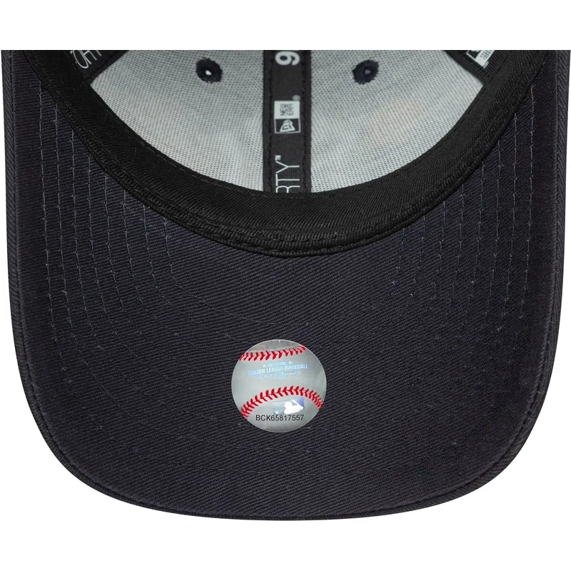 lippikset-kaareva-laivastonsininen-saadettava-nauha-lapsille-9forty-space-icon-new-york-yankees-mlb-new-era