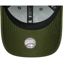 lippikset-kaareva-vihrea-saadettava-nauha-lapsille-9forty-space-icon-new-york-yankees-mlb-new-era