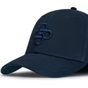 lippikset-kaareva-laivastonsininen-saadettava-nauha-baseball-peach-obl055-oblack