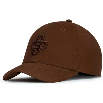 Cap kaareva brown adjustable strap Oblack