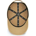 cap-kaareva-beige-adjustable-strap-oblack