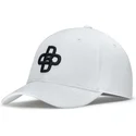 cap-kaareva-white-adjustable-strap-oblack