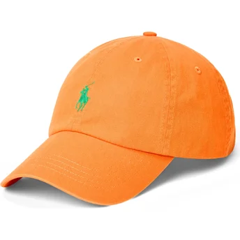 Lippikset kaareva oranssi säädettävä nauha Cotton Chino Classic Sport Polo Ralph Lauren