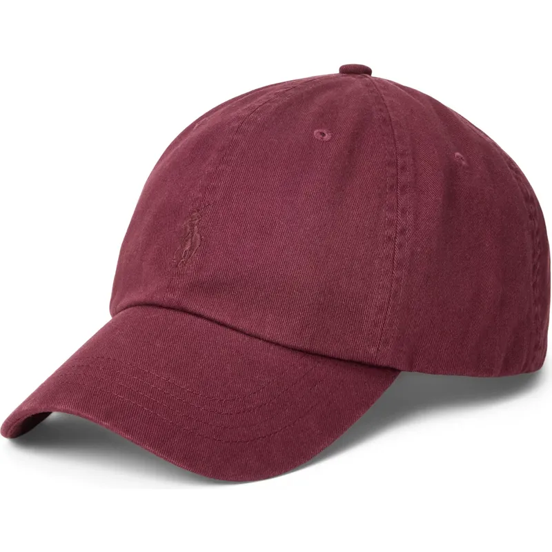 lippikset-kaareva-punainen-saadettava-nauha-cotton-chino-classic-sport-polo-ralph-lauren lippikset-kaareva-punainen-saadettava-nauha-cotton-chino-classic-sport-polo-ralph-lauren