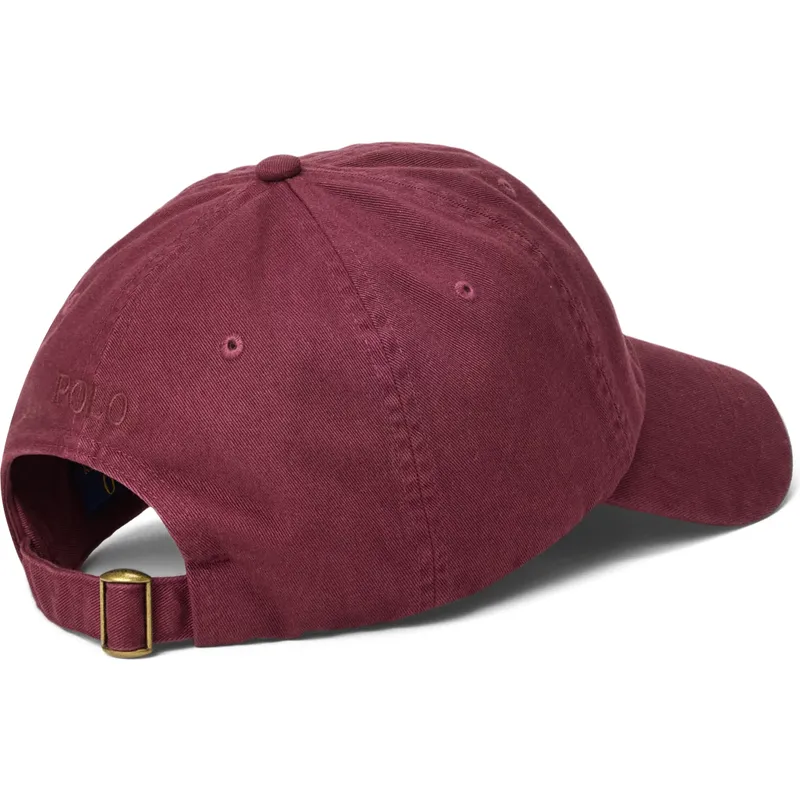 lippikset-kaareva-punainen-saadettava-nauha-cotton-chino-classic-sport-polo-ralph-lauren lippikset-kaareva-punainen-saadettava-nauha-cotton-chino-classic-sport-polo-ralph-lauren