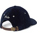 lippikset-kaareva-laivastonsininen-saadettava-nauha-ny-patch-authentic-corduroy-polo-ralph-lauren