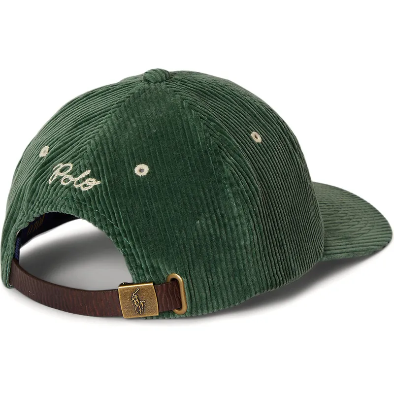 cap-kaareva-green-adjustable-strap-polo-ralph-lauren