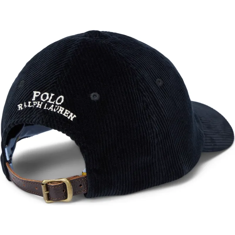 lippikset-kaareva-musta-saadettava-nauha-classic-sport-corduroy-polo-ralph-lauren