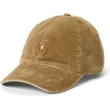 lippikset-kaareva-ruskea-saadettava-nauha-classic-sport-corduroy-polo-ralph-lauren