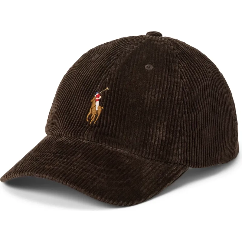 lippikset-kaareva-ruskea-saadettava-nauha-classic-sport-corduroy-polo-ralph-lauren
