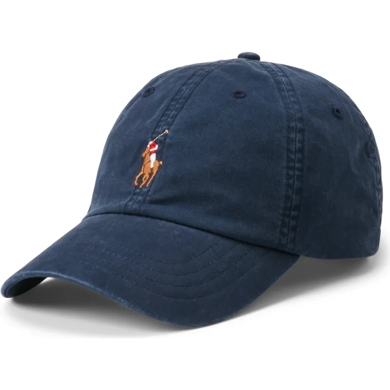 lippikset-kaareva-laivastonsininen-saadettava-nauha-classic-sport-stretch-cotton-twill-polo-ralph-lauren