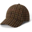 lippikset-kaareva-ruskea-saadettava-nauha-checked-wool-tweed-polo-ralph-lauren