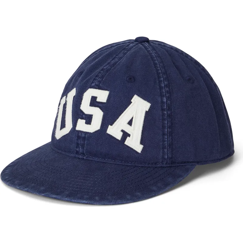 lippikset-littea-laivastonsininen-saadettava-nauha-usa-appliqued-twill-polo-ralph-lauren lippikset-littea-laivastonsininen-saadettava-nauha-usa-appliqued-twill-polo-ralph-lauren