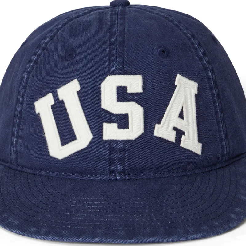 lippikset-littea-laivastonsininen-saadettava-nauha-usa-appliqued-twill-polo-ralph-lauren lippikset-littea-laivastonsininen-saadettava-nauha-usa-appliqued-twill-polo-ralph-lauren