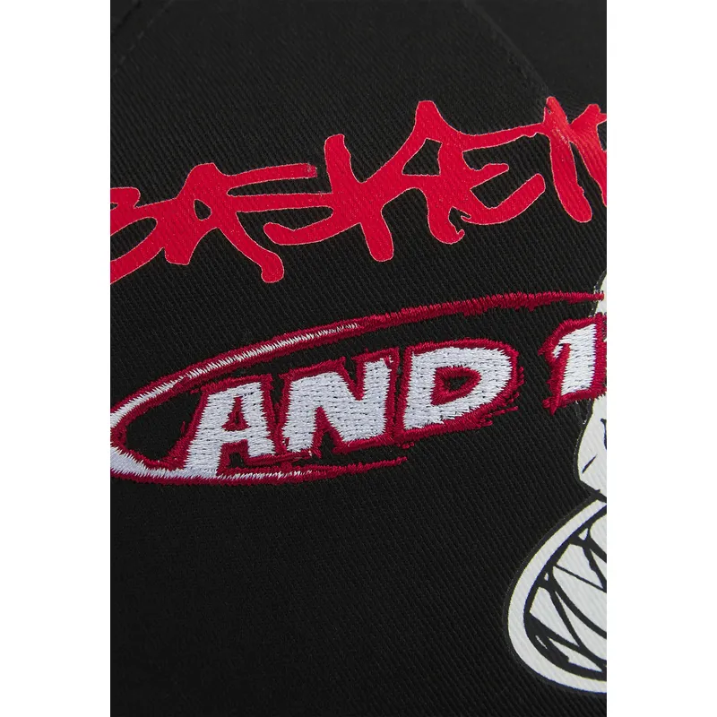 lippikset-kaareva-musta-snapback-dunk-graffiti-and1