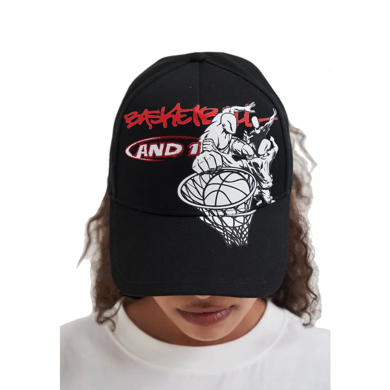 lippikset-kaareva-musta-snapback-dunk-graffiti-and1