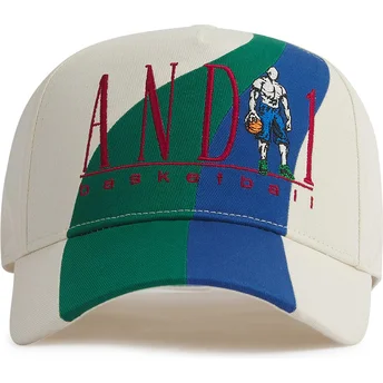 Cap kaareva beige snapback AND1