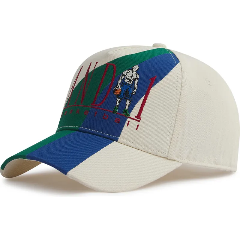 lippikset-kaareva-beige-snapback-retro-colour-block-and1