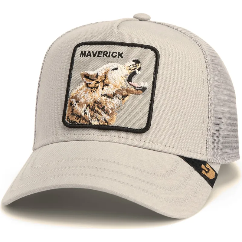 lippikset-kaareva-rekka-harmaa-snapback-maverick-howling-in-harmony-core-canvas-the-farm-goorin-bros lippikset-kaareva-rekka-harmaa-snapback-maverick-howling-in-harmony-core-canvas-the-farm-goorin-bros