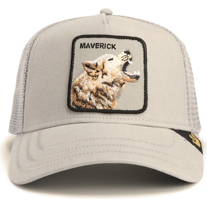 lippikset-kaareva-rekka-harmaa-snapback-maverick-howling-in-harmony-core-canvas-the-farm-goorin-bros lippikset-kaareva-rekka-harmaa-snapback-maverick-howling-in-harmony-core-canvas-the-farm-goorin-bros
