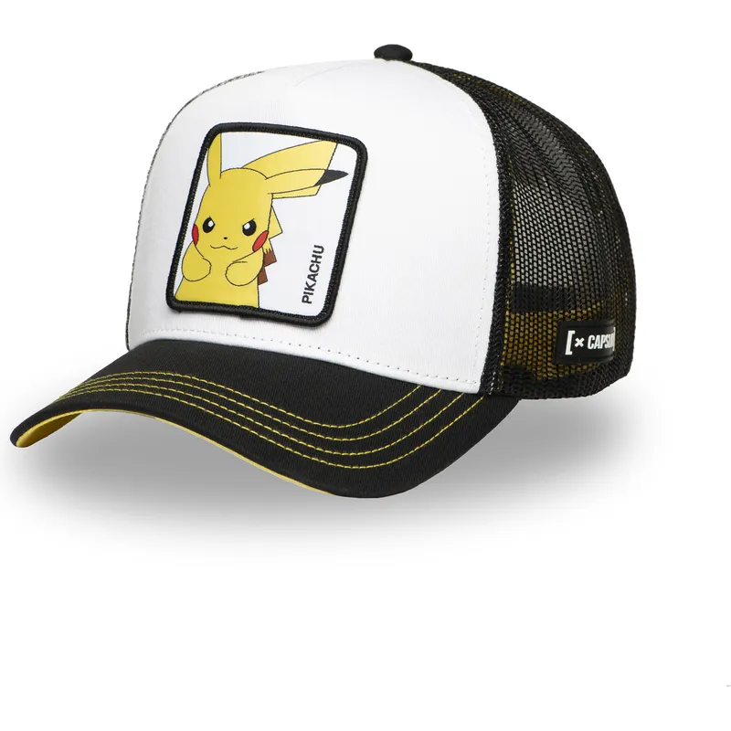 cap-kaareva-black-snapback-pikachu-pokemon-capslab