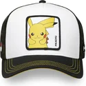 cap-kaareva-black-snapback-pikachu-pokemon-capslab