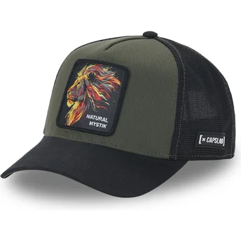 Cap kaareva black snapback Lion Beasts Capslab