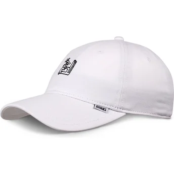 Cap kaareva white adjustable strap Djinns