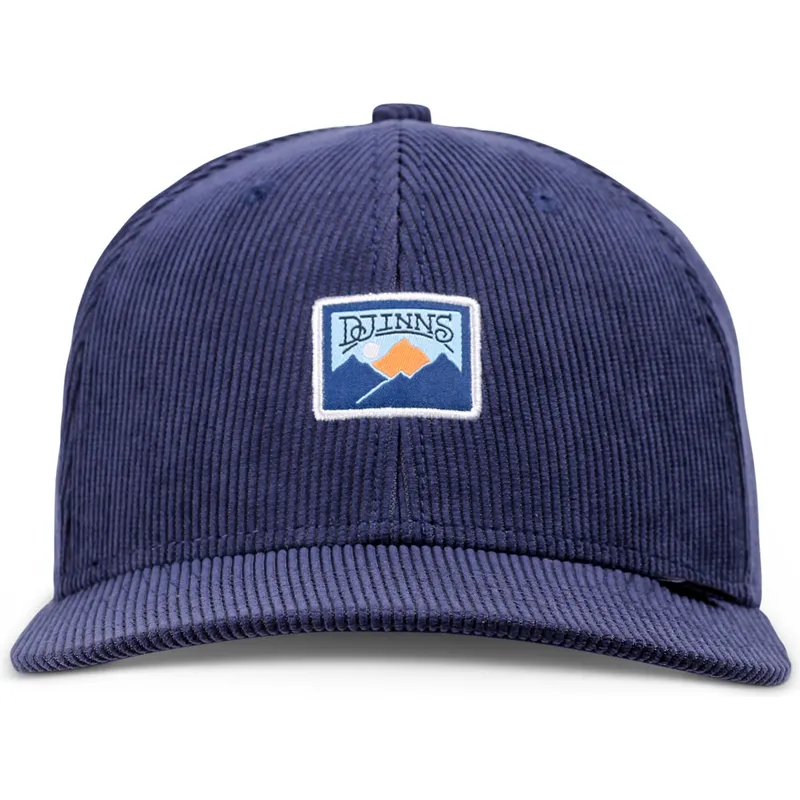 lippikset-kaareva-laivastonsininen-snapback-truefit-cord-mountains-djinns lippikset-kaareva-laivastonsininen-snapback-truefit-cord-mountains-djinns