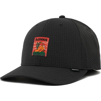 Cap kaareva black adjustable strap Djinns